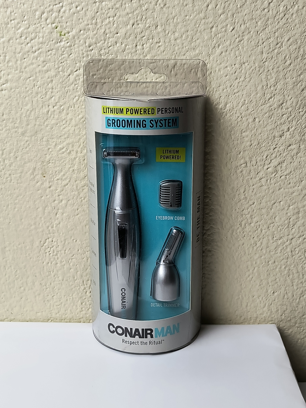 ConairMAN Precision Grooming Kit — Silver and Black